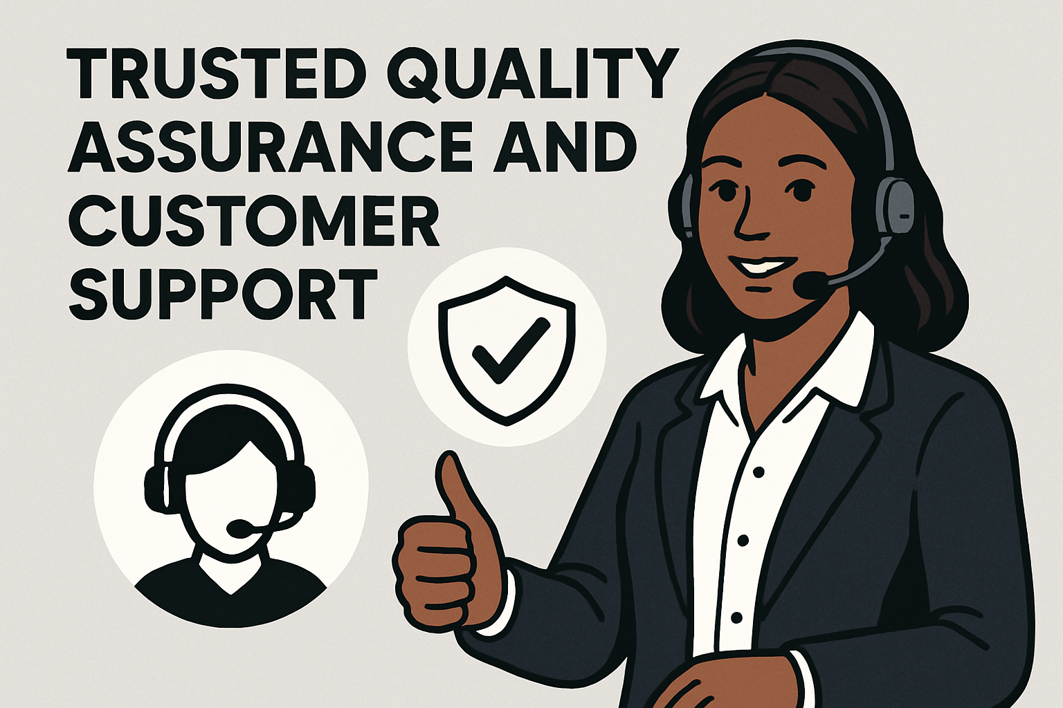 Trusted quality assurance and customer support